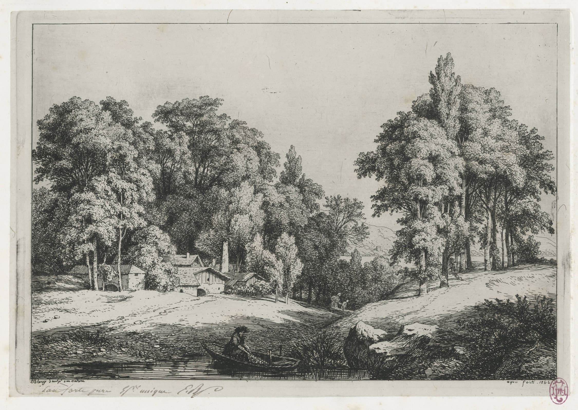 Au ravin de la Faille (Auvergne)