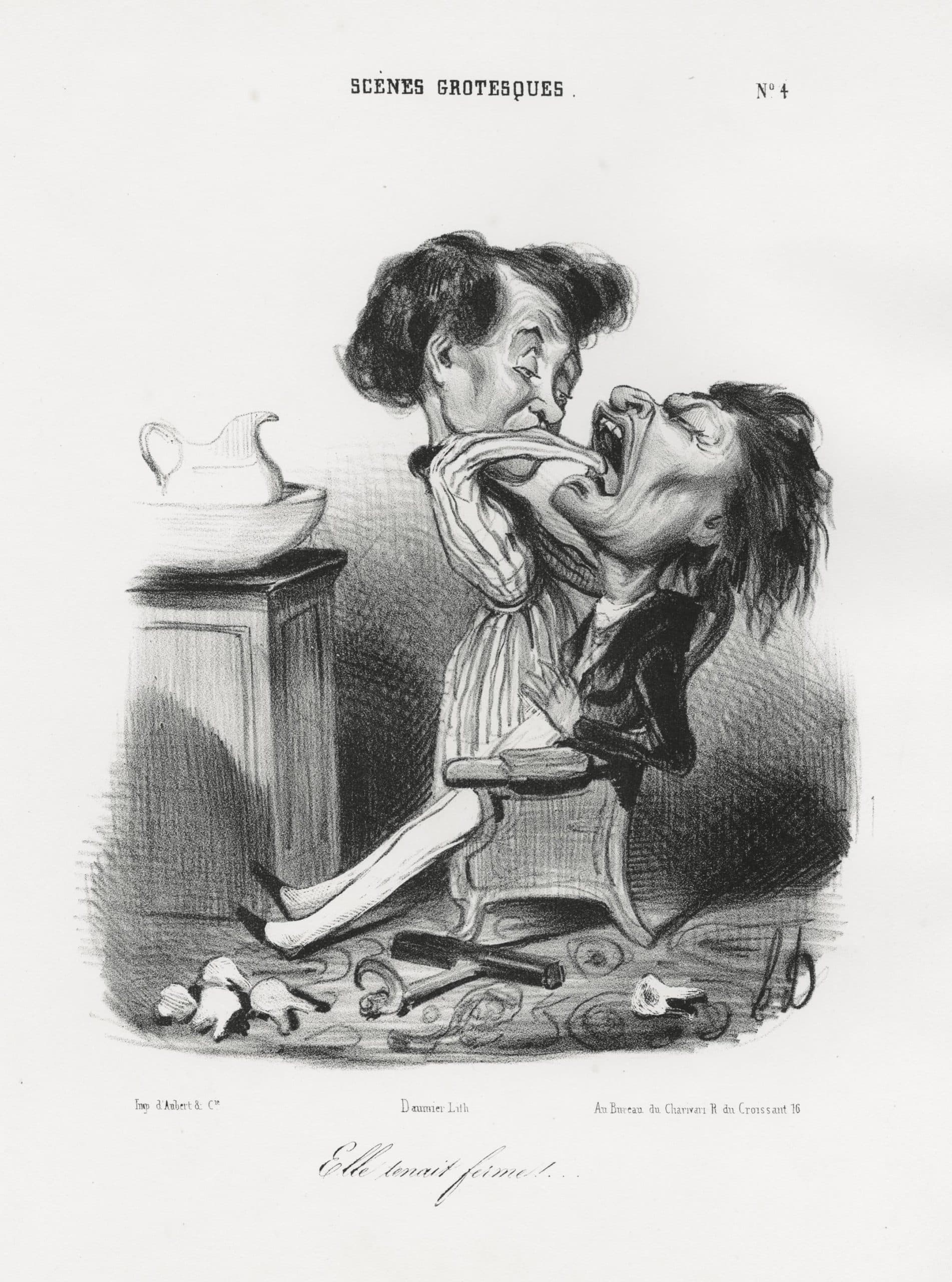 She was holding tight ! ...