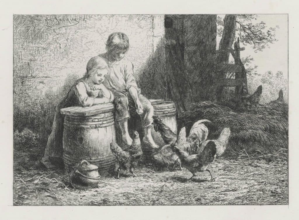 Jacque – Jeune femme au bain