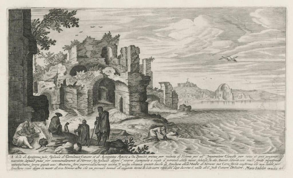 Sadeler II – La Villa d’Agrippine