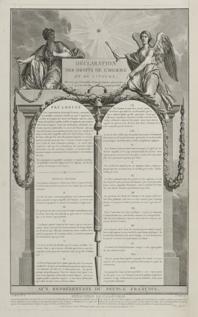 Laurent – Déclaration des Droits de l’Homme et du Citoyen
