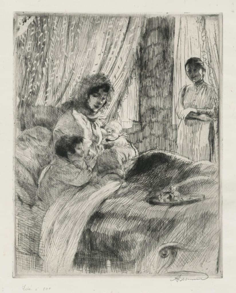 Besnard – Le déjeuner