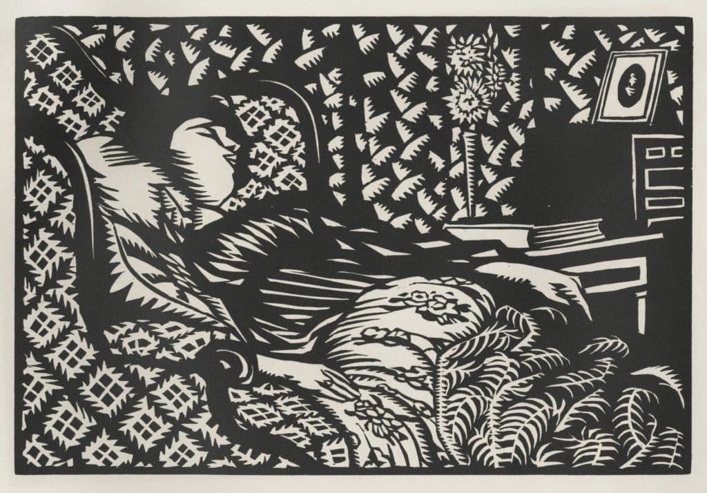 Hermann Paul – Femme allongée