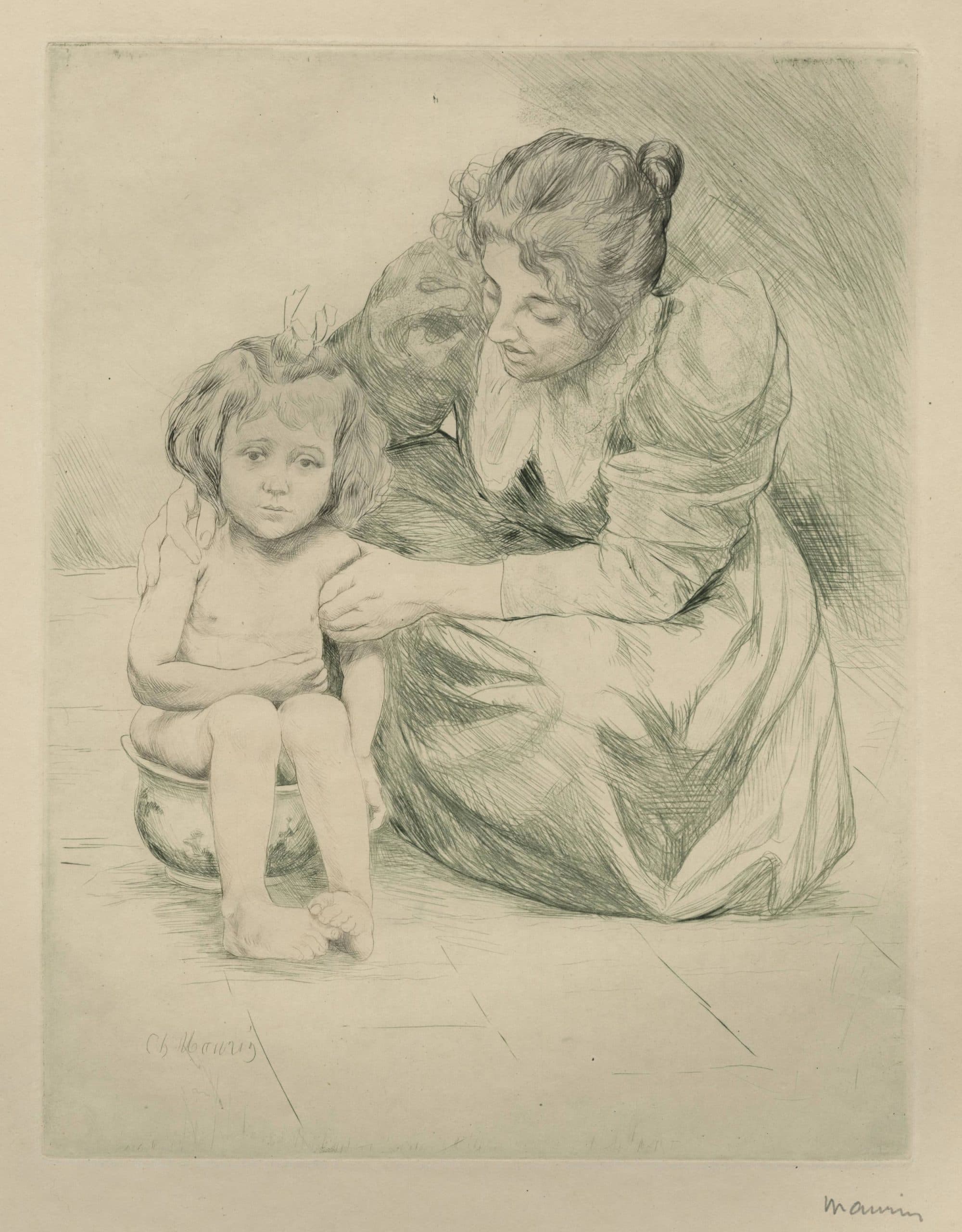 The child's toilette