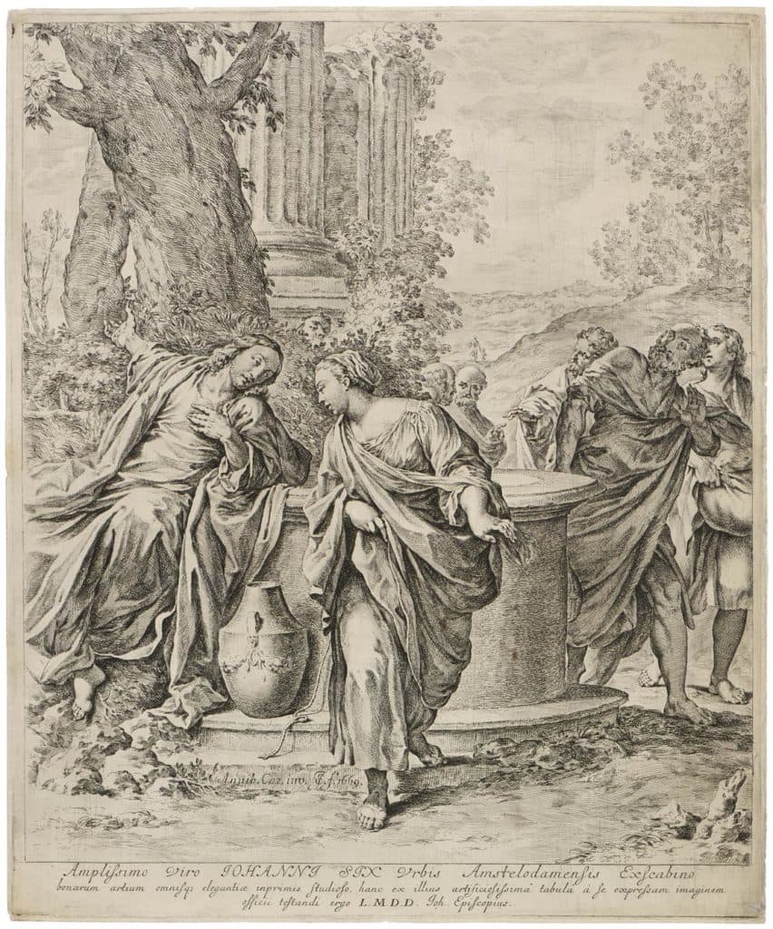 Bisschop – Le Christ et la femme de Samaria