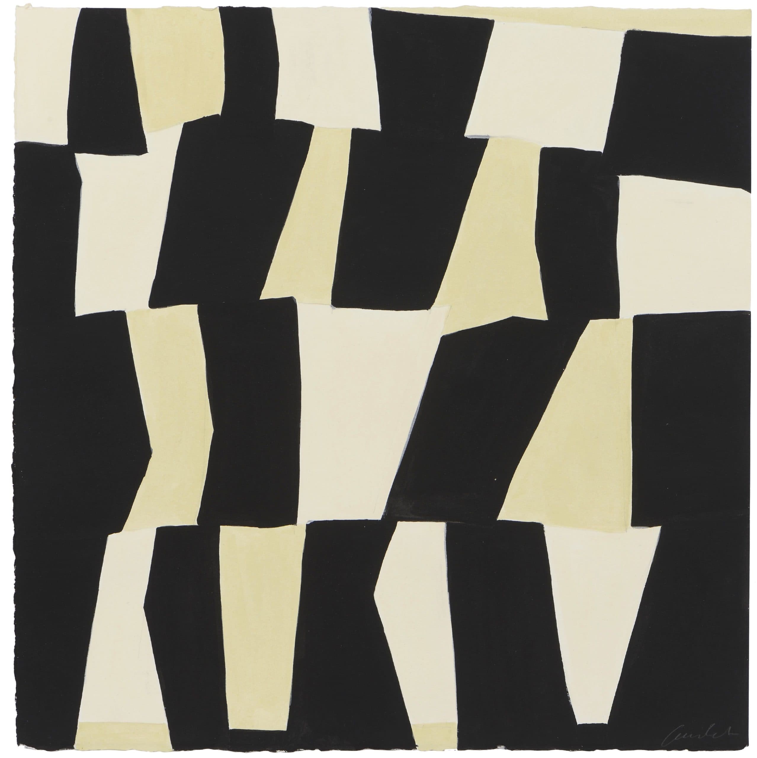 AUSSEDAT Emmanuelle — Abstract composition