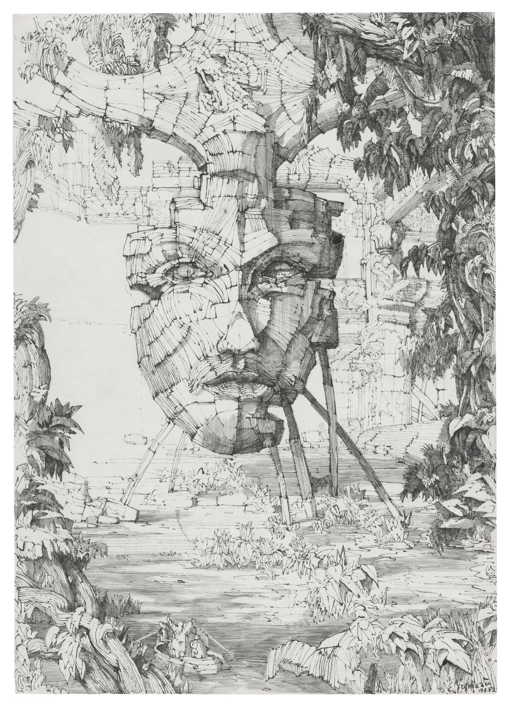 Le Temple dans la jungle