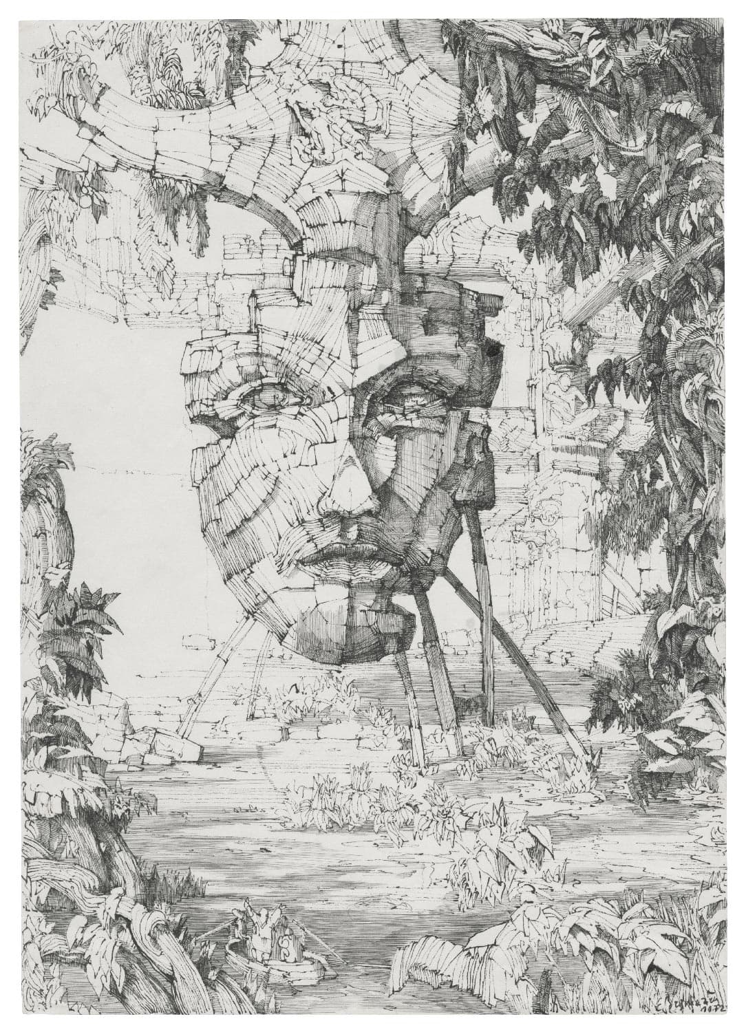 Le Temple dans la jungle