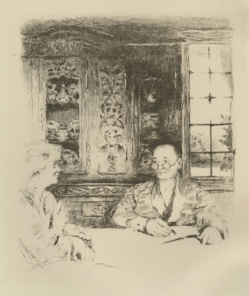 Vuillard – Le Menu (Madame Hessel et Monsieur Laroche)