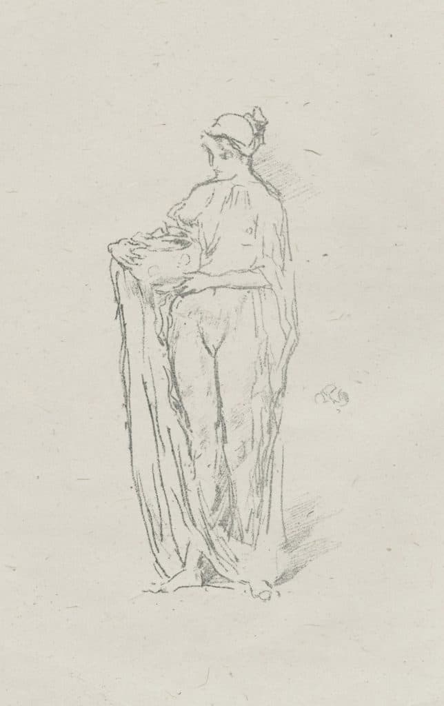 Whistler – Girl with bowl