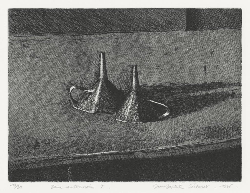 Sécheret – Deux entonnoirs I