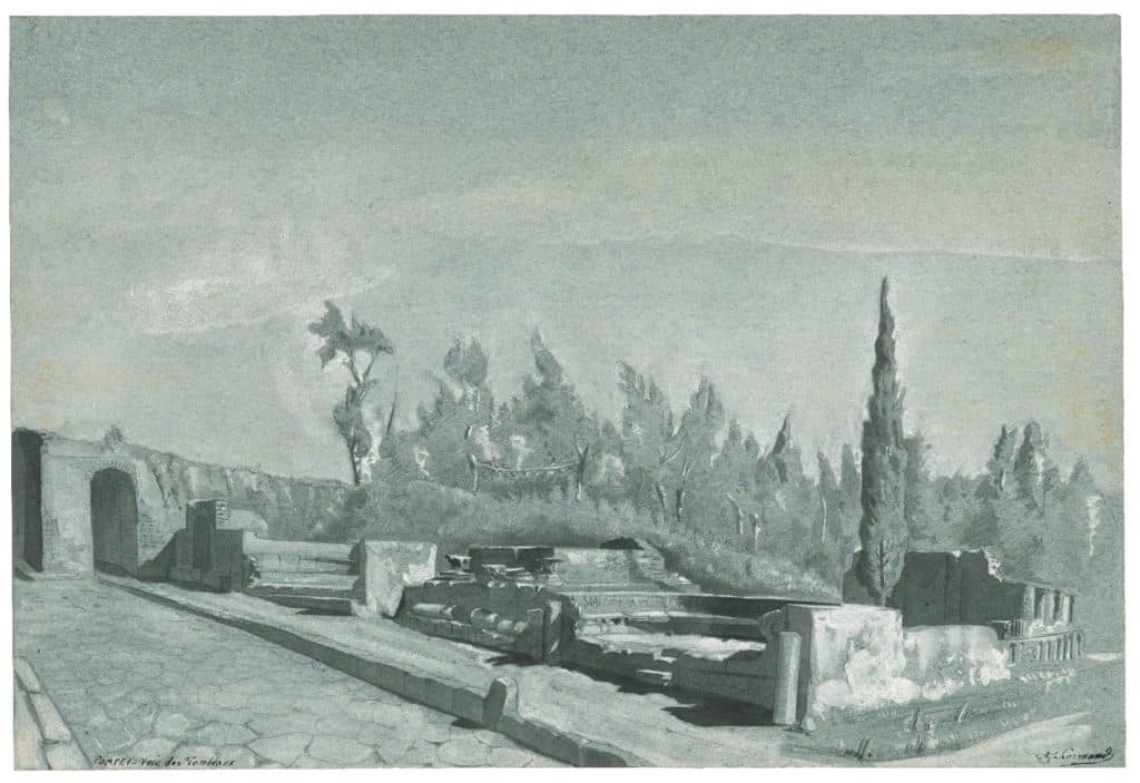 Normand – La Voie des tombeaux à Pompéi