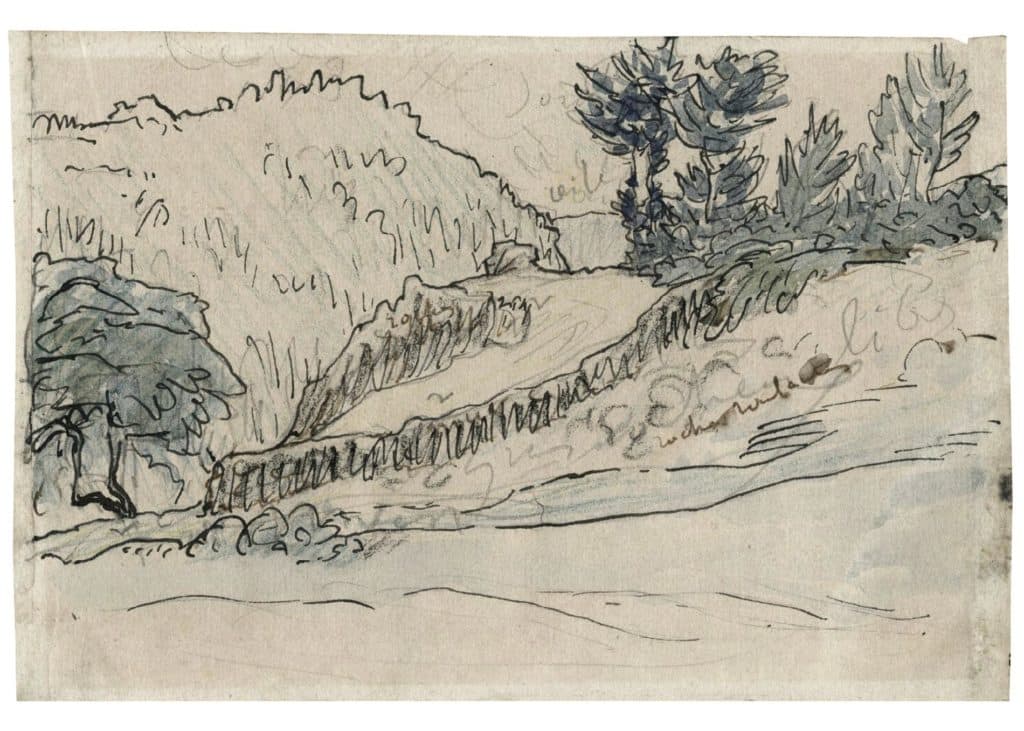 Millet – Paysage valloné et boisé