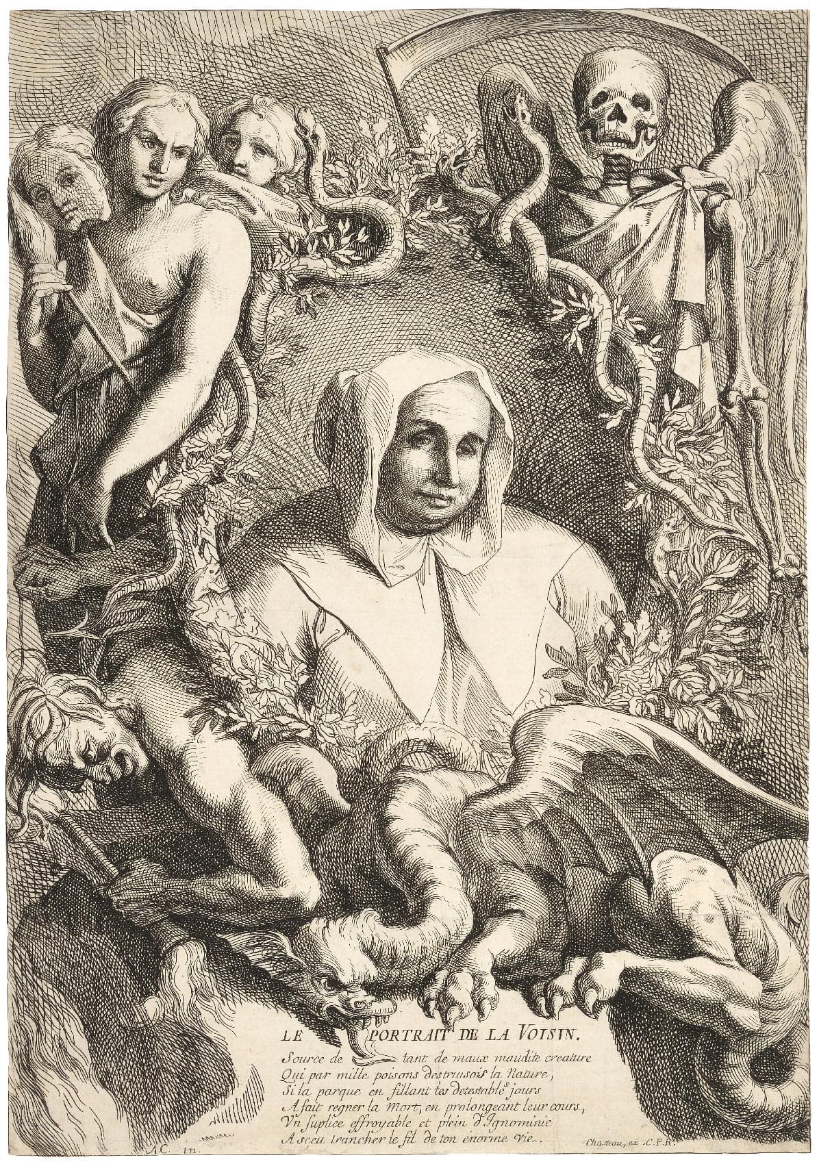 The large portrait of the Voisin (famous poisoner)