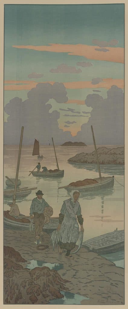 Rivière – Le crépuscule