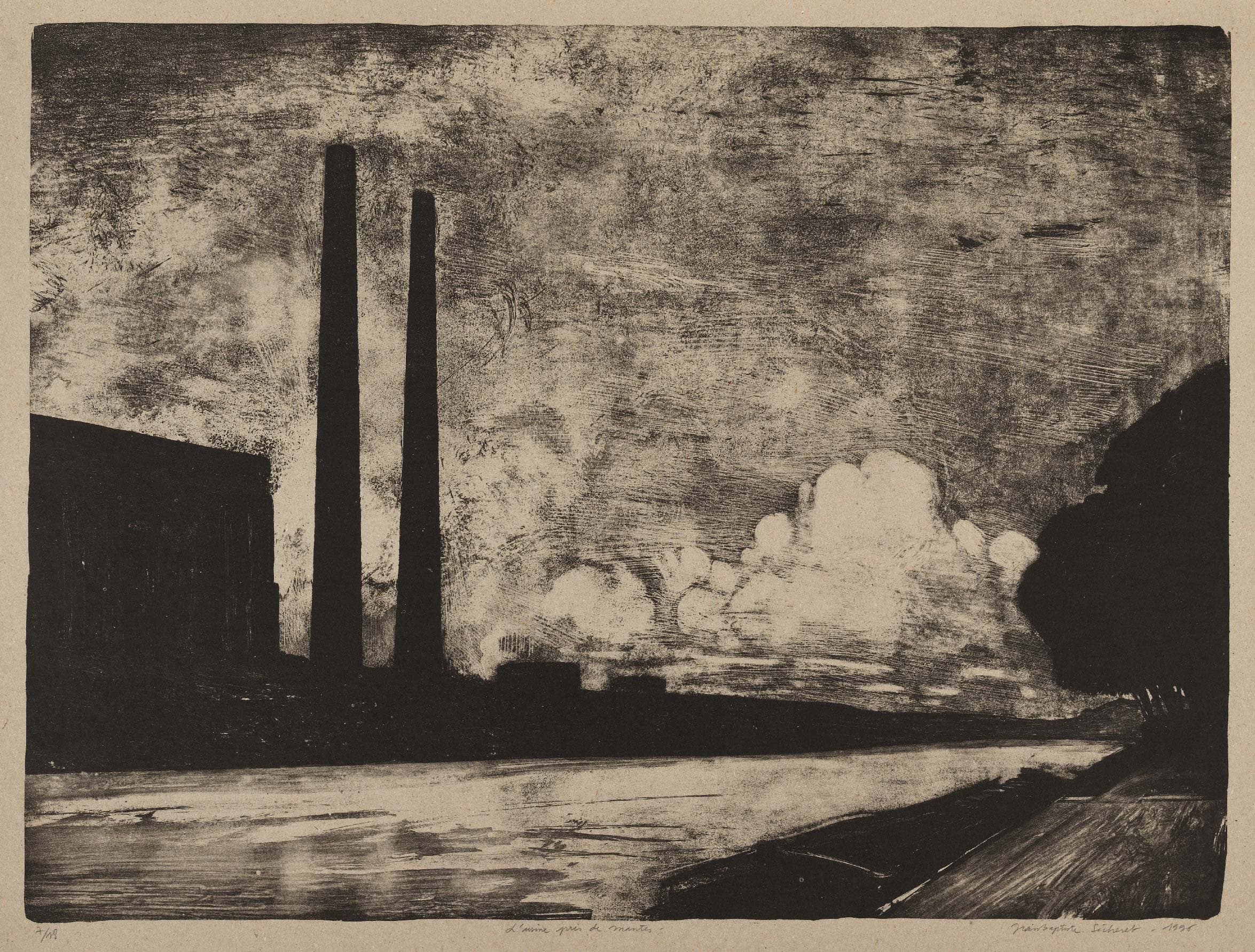 L’usine près de Mantes