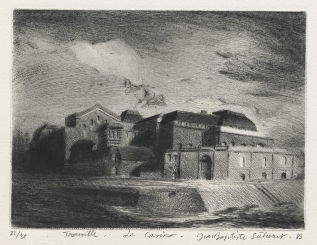 Sécheret – Trouville. Le Casino