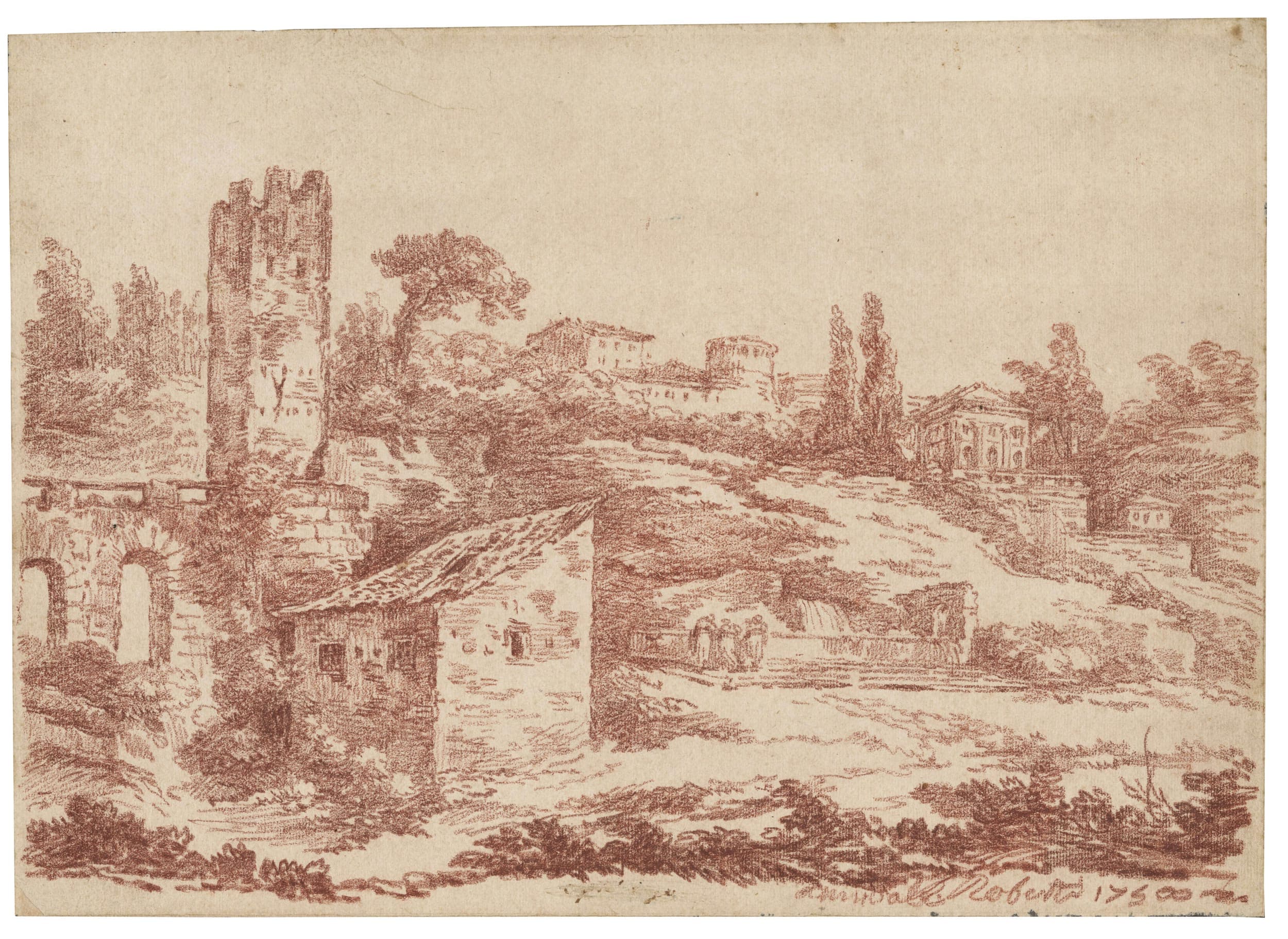 ANGO Jean-Robert — View of Tivoli