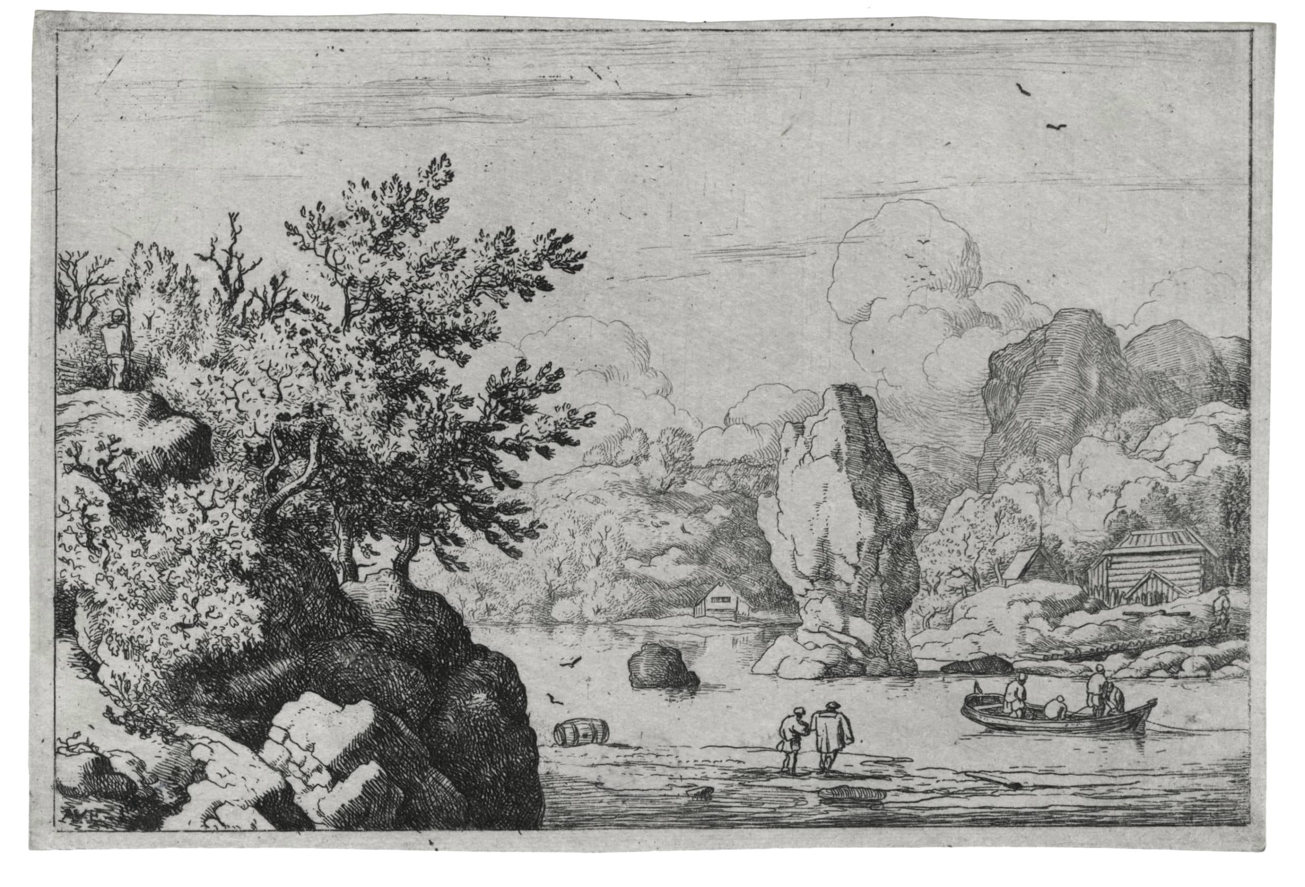 Le rocher au milieu de la rivière