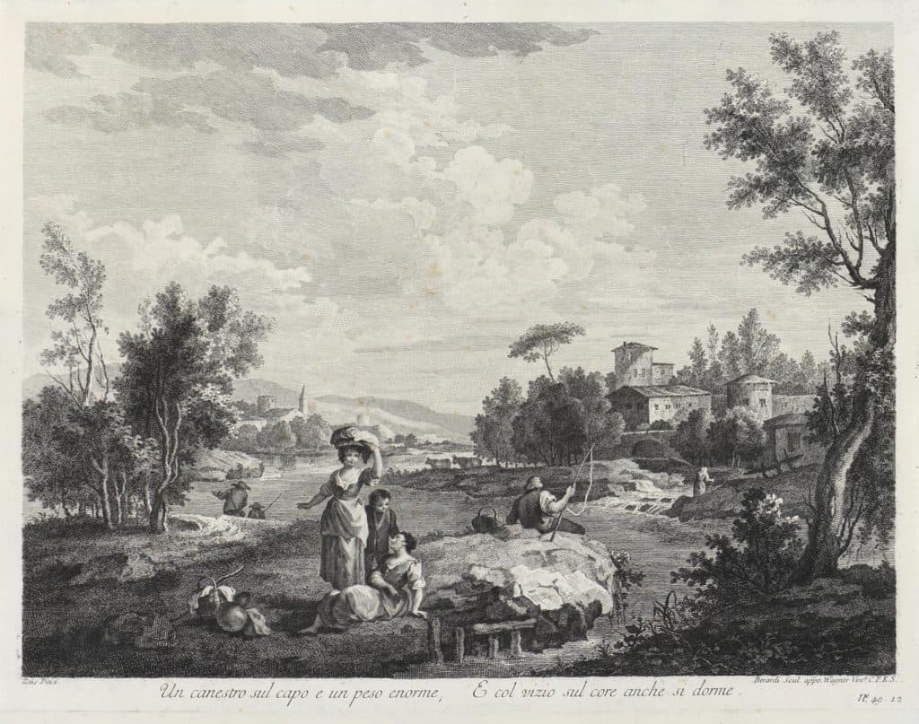 Berardi – Un canestro sol capo e un peso enorme.., paysage animé