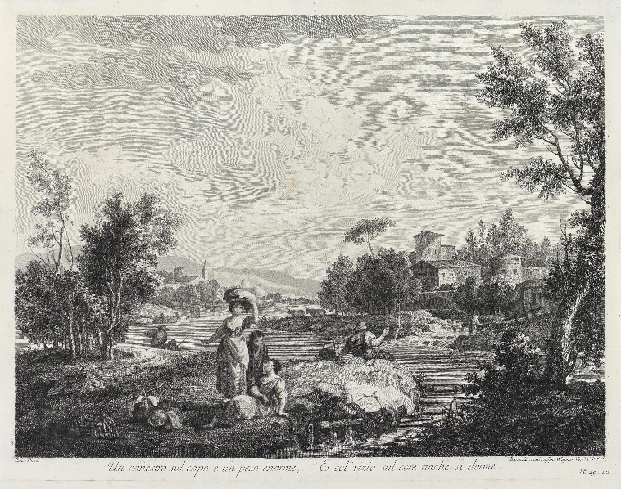 Un canestro sol capo e un peso enorme.., paysage animé