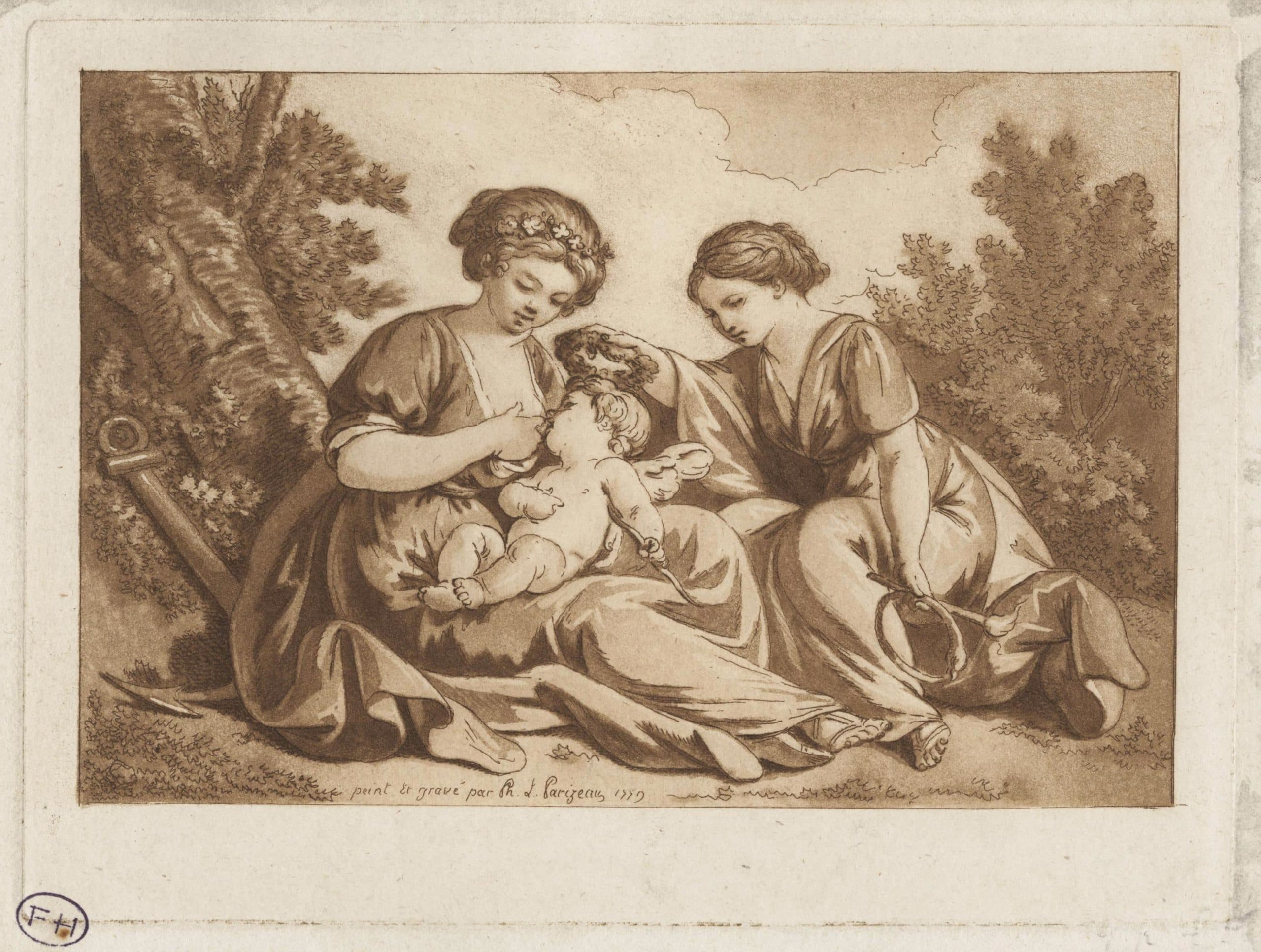 L’Espérance nourrit l’Amour et la Persévérance le couronne