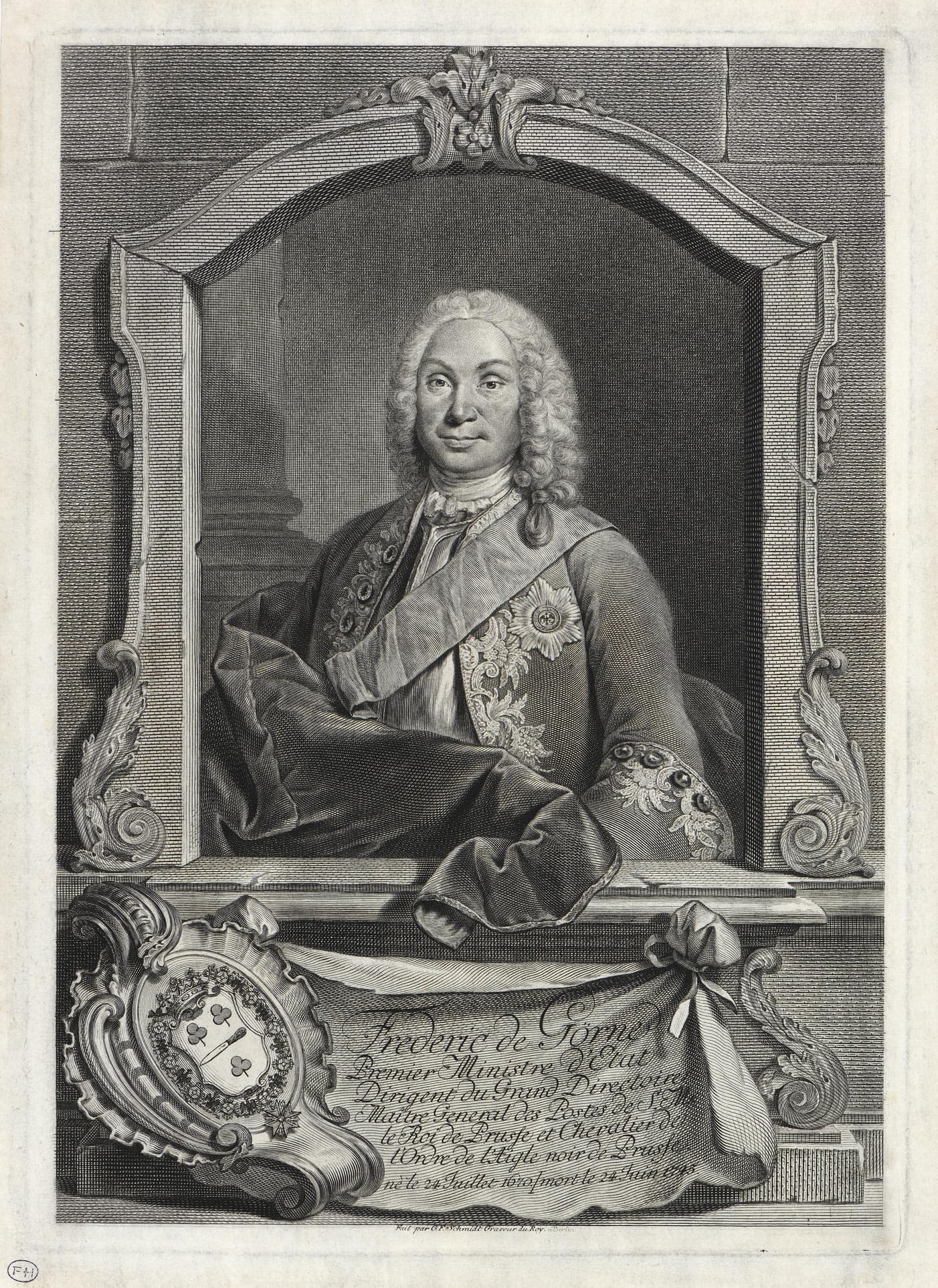 Frédéric de Görne, premier ministre d’état… de Prusse