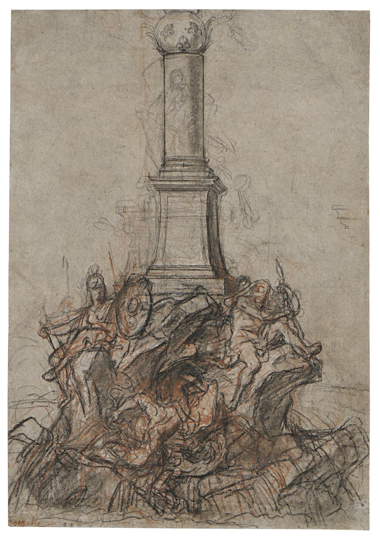 Project of a fountain