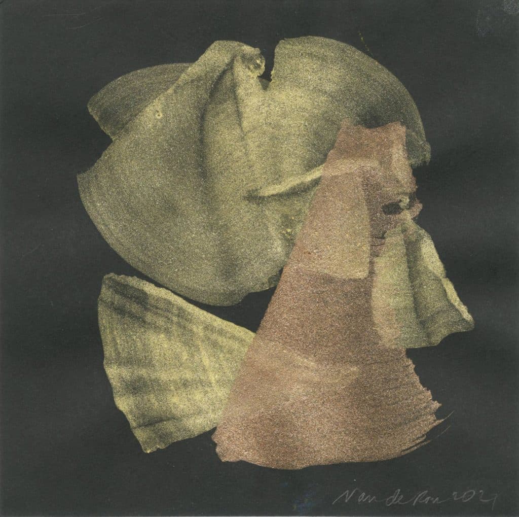 Roer – Sans titre (composition or et bronze)