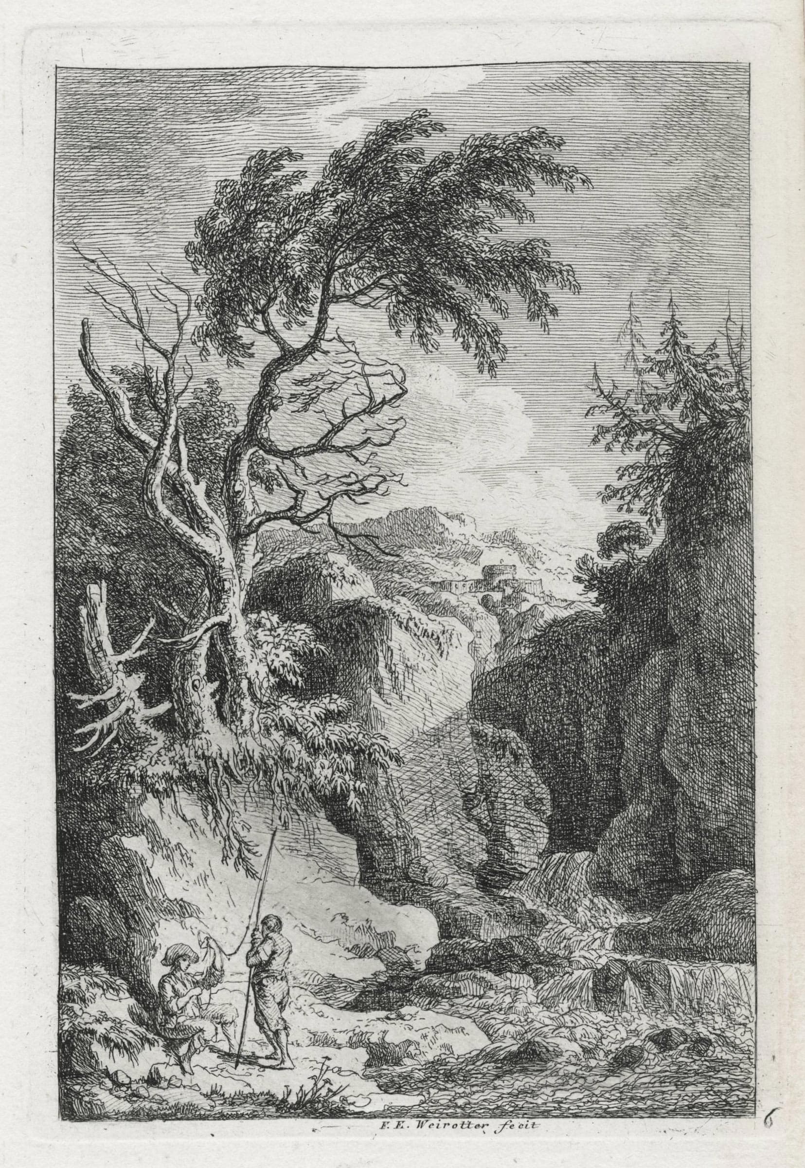 Une cascade derrière Frascati