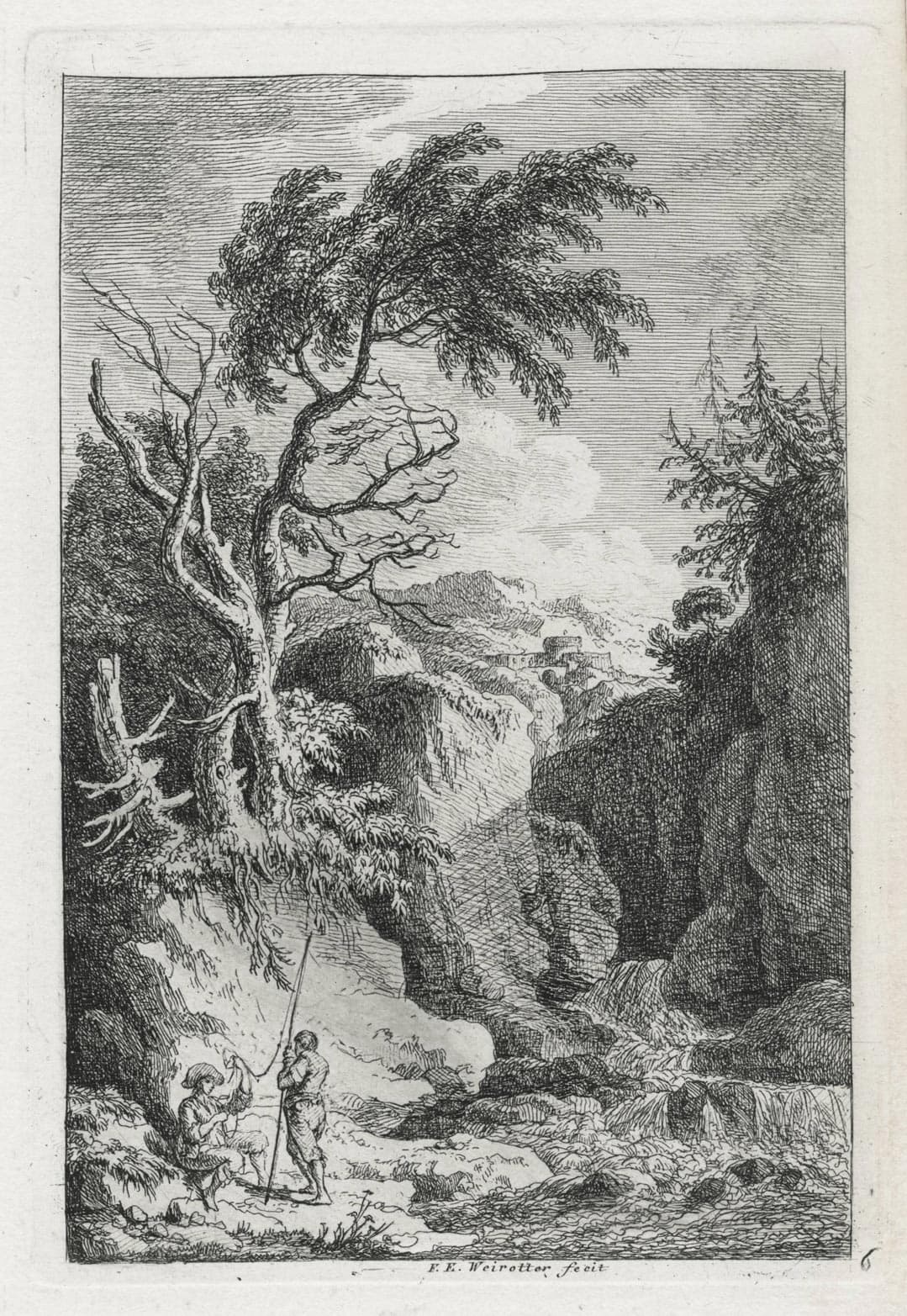 Une cascade derrière Frascati