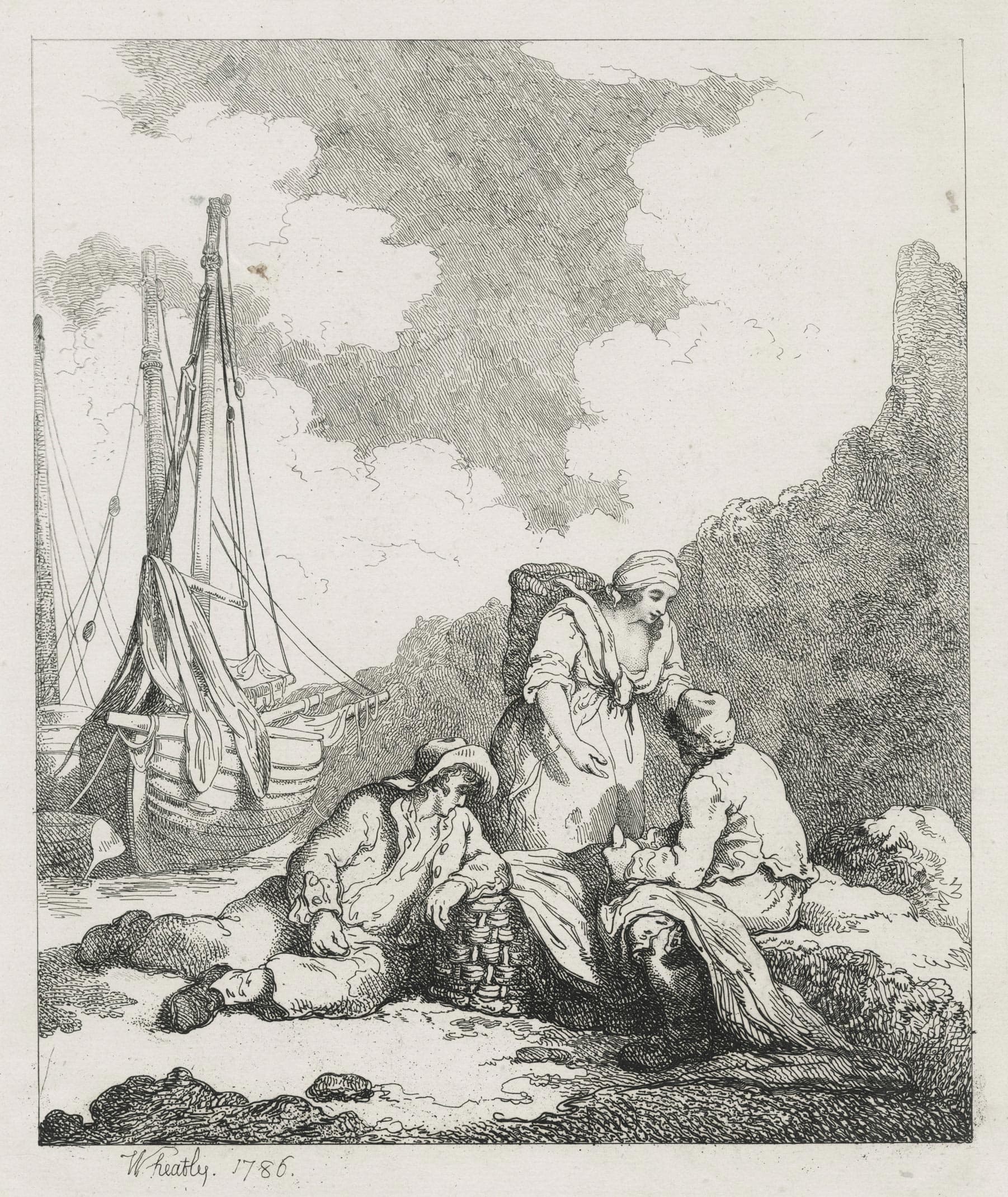 La foire ou le marchand de légumes