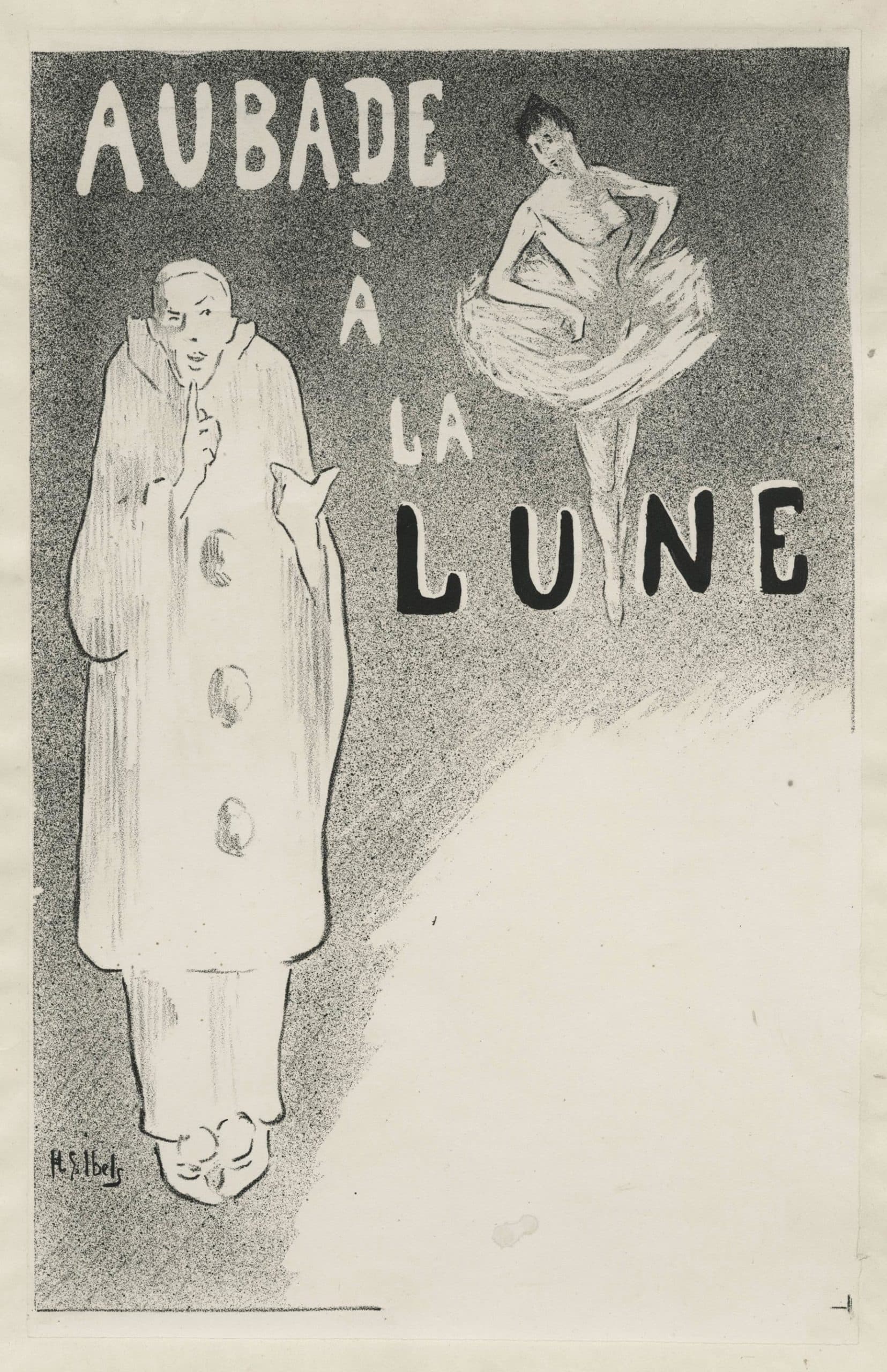 Illustration pour la musique Aubade à la lune d’Hector Sombre et Gaston Maquis