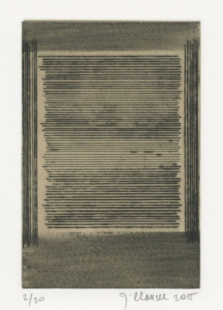 Clauzel – Sans titre (Composition aux traits horizontaux)