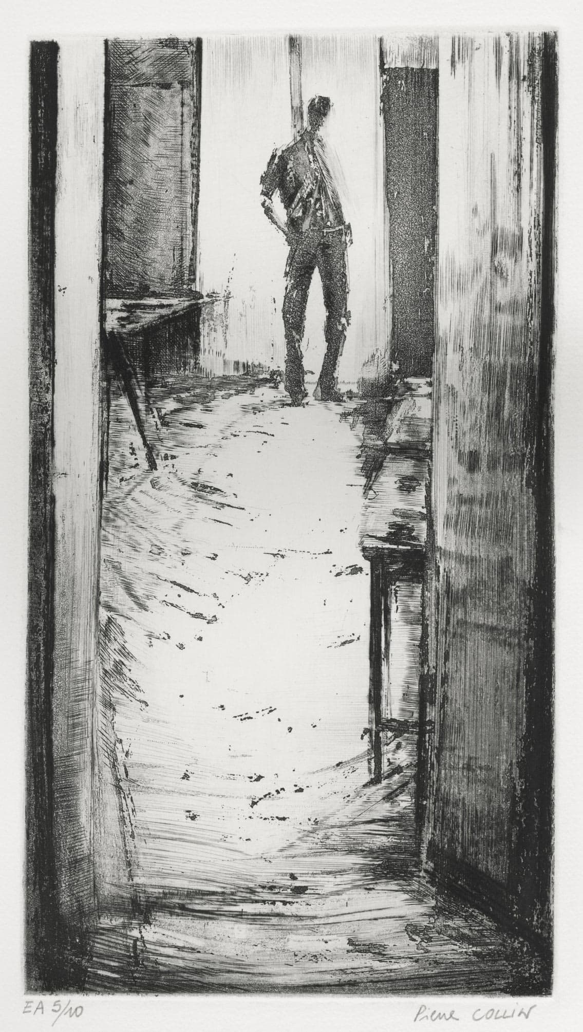 Christophe dans l'atelier à Tolède (Christophe in the Toledo studio)