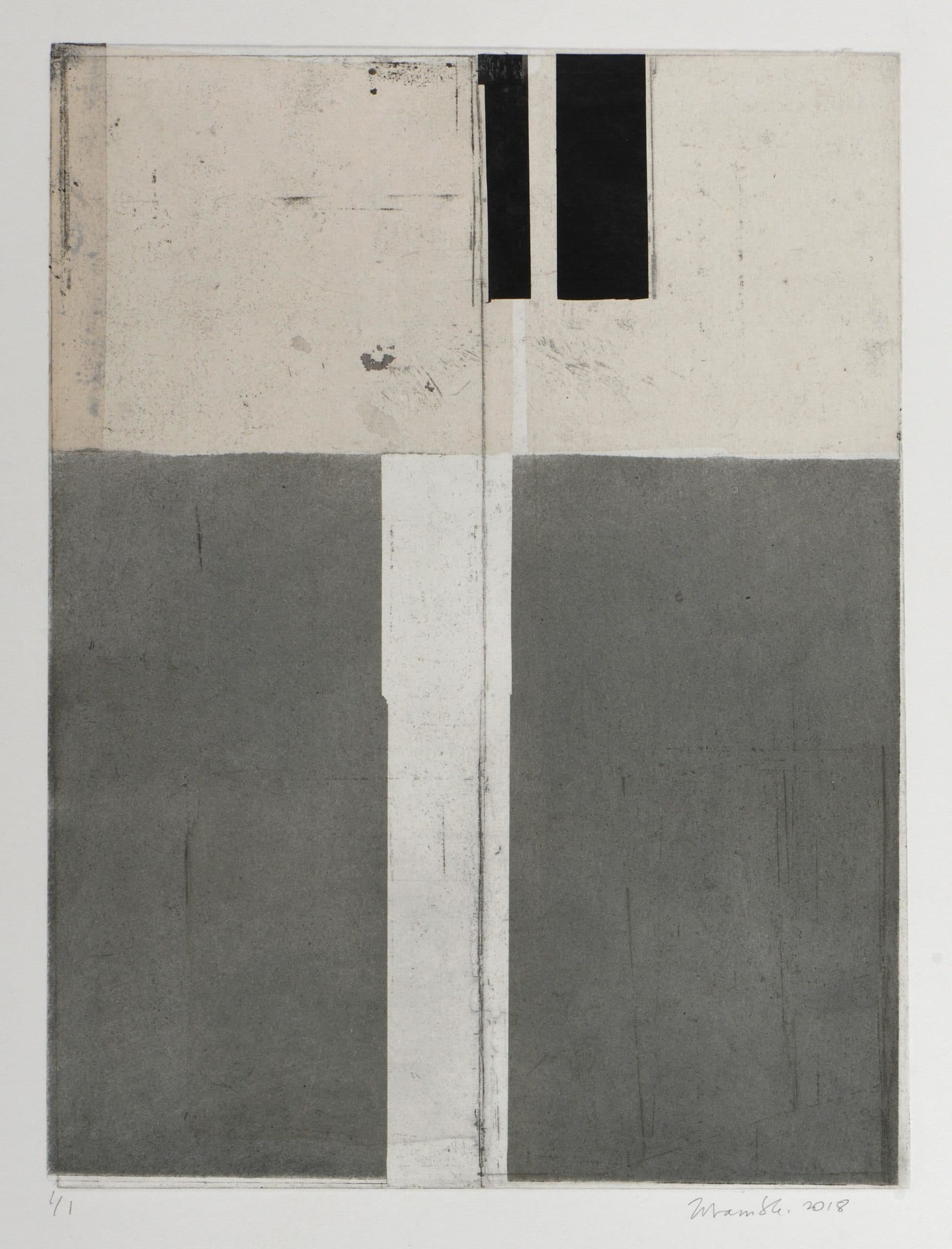 Sans titre (composition en gris et noir)