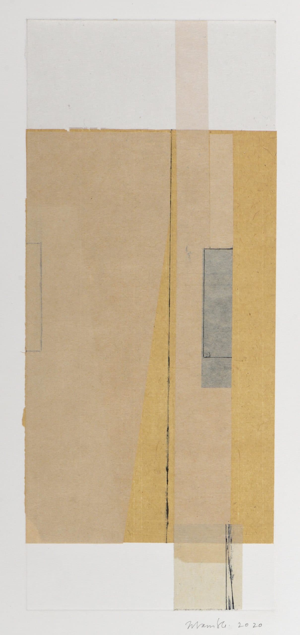 GAMBLE Daphne — Untitled (beige and grey composition)