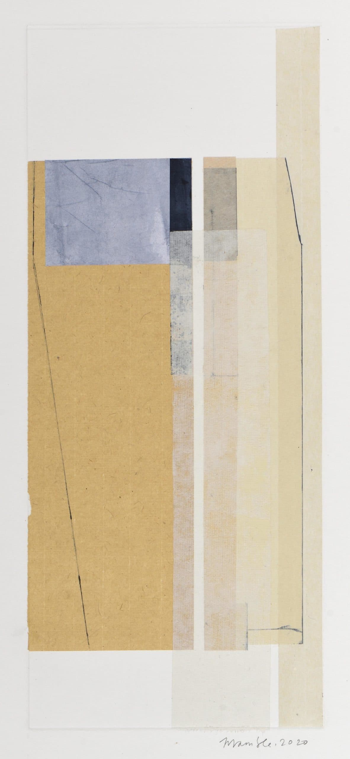 Sans titre (composition en beige, noir et gris)