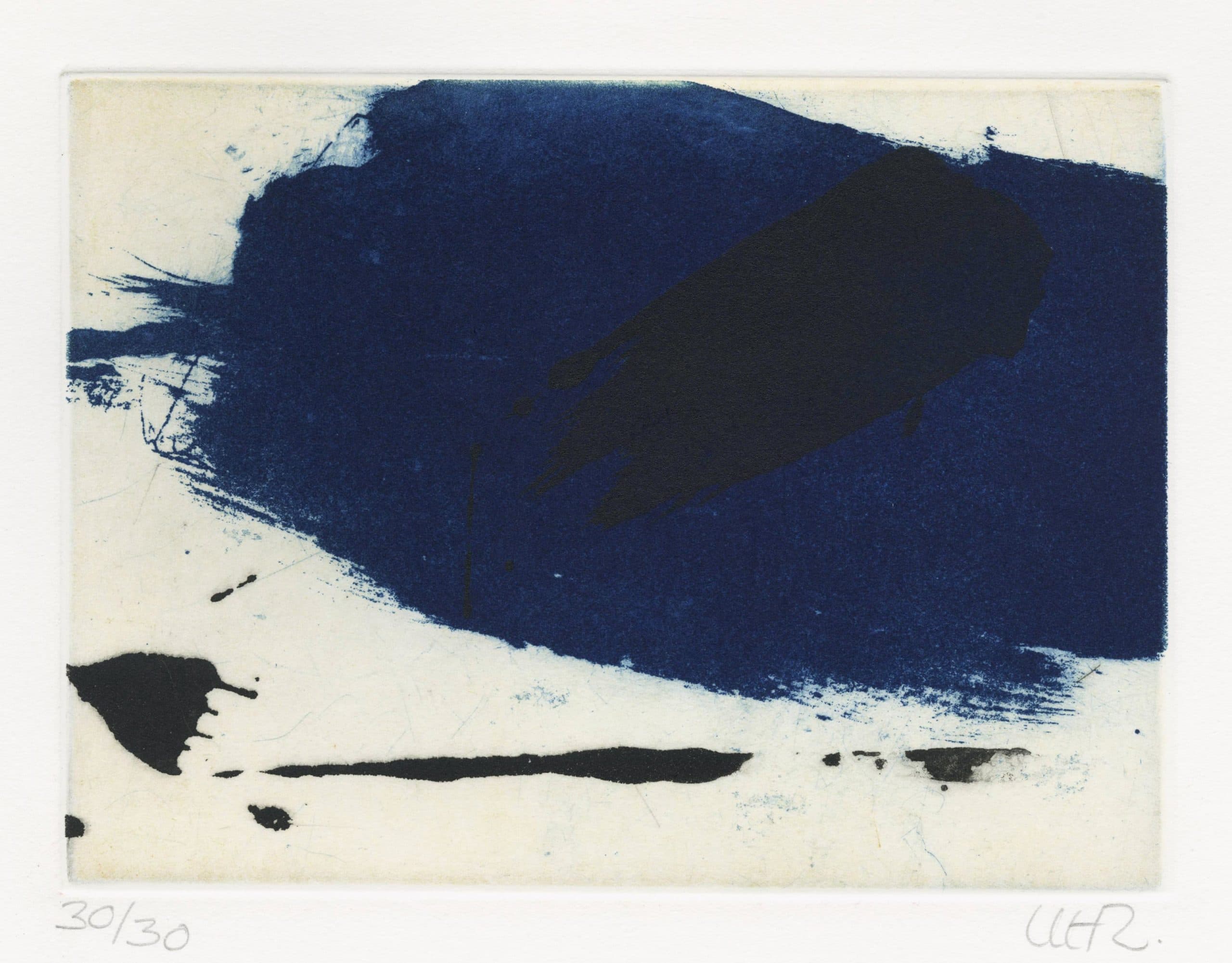 Sans titre (composition en bleu)