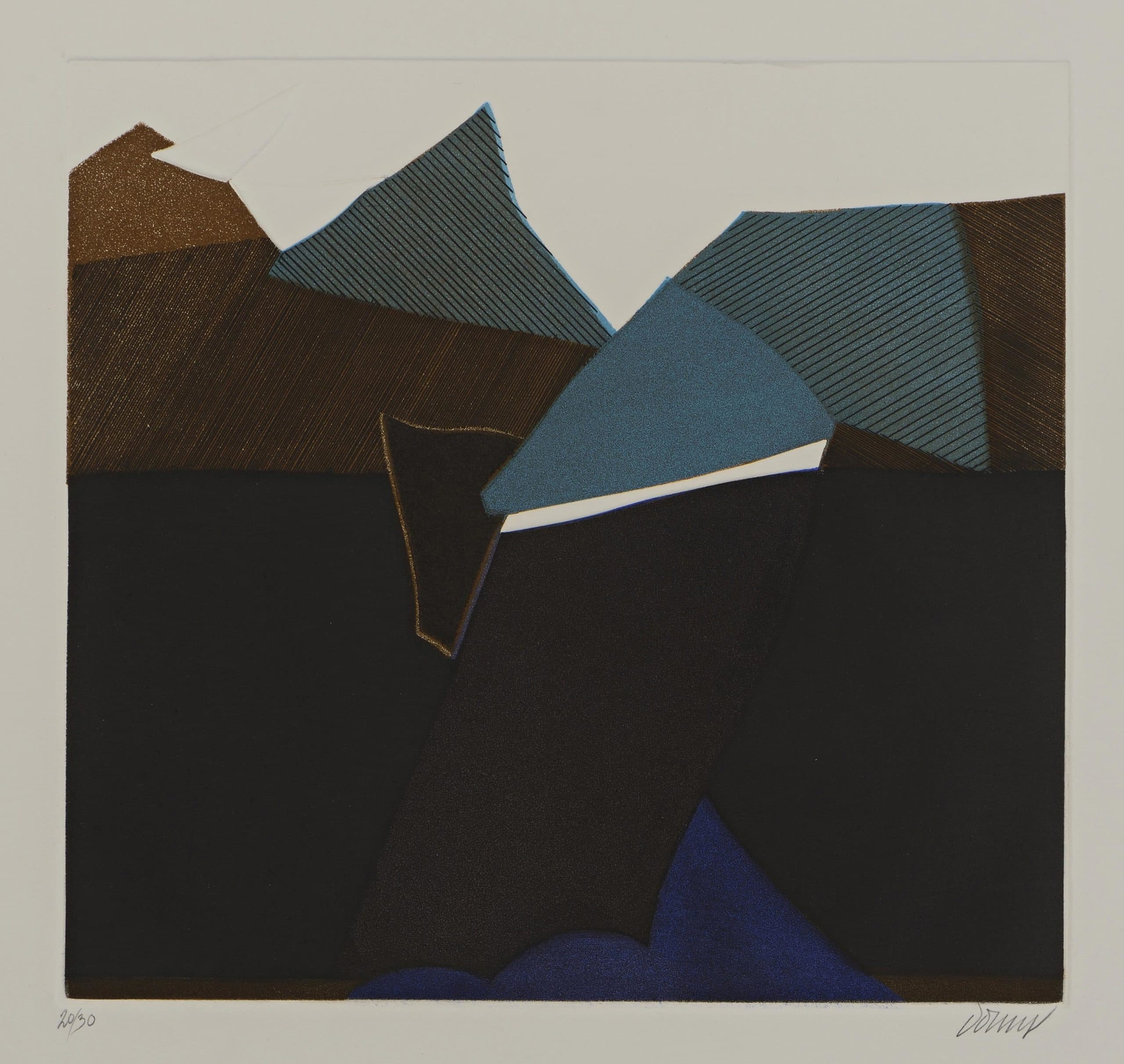 Falaise noire flots bleus