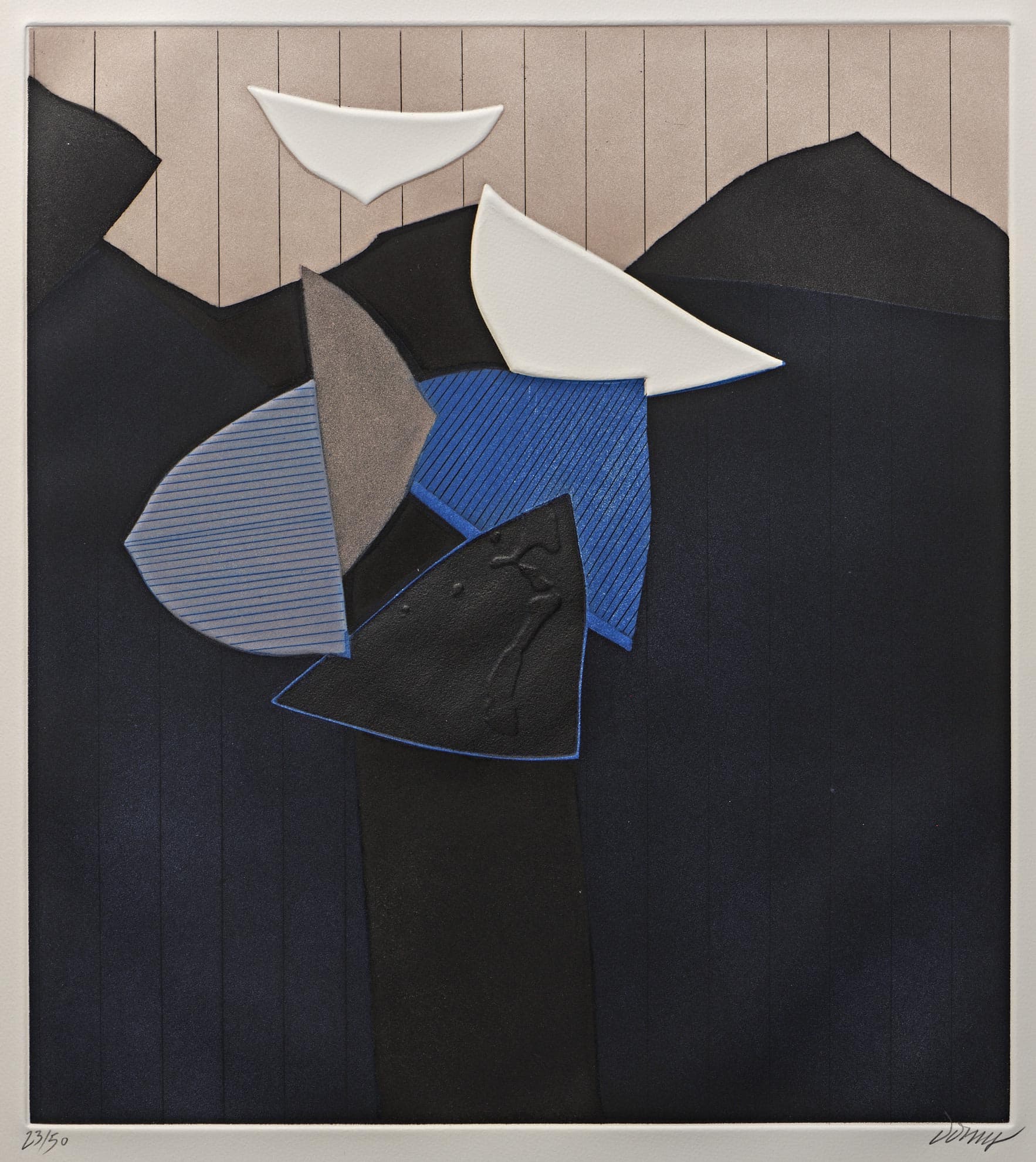 Falaise et oiseaux (Cliffs and birds)