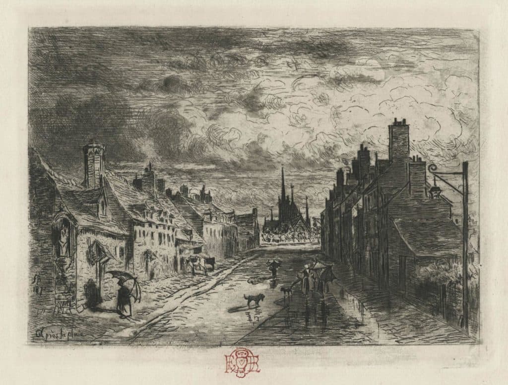 Buhot – Ma petite ville (1ère planche)