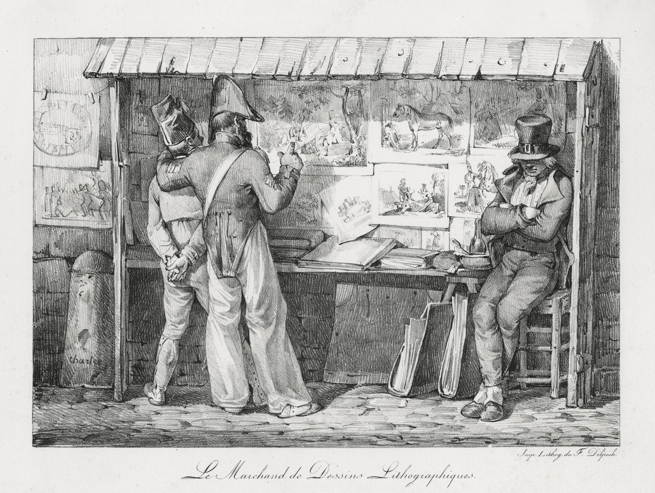 Le Marchand de Dessins Lithographiques