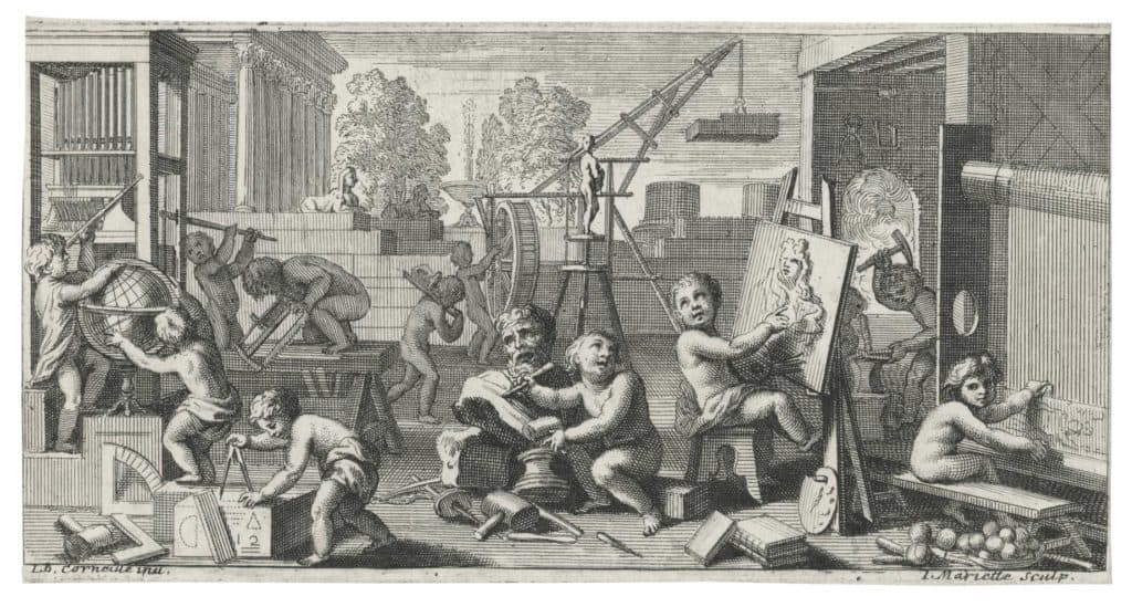 Mariette – Allégorie des Arts et des Sciences