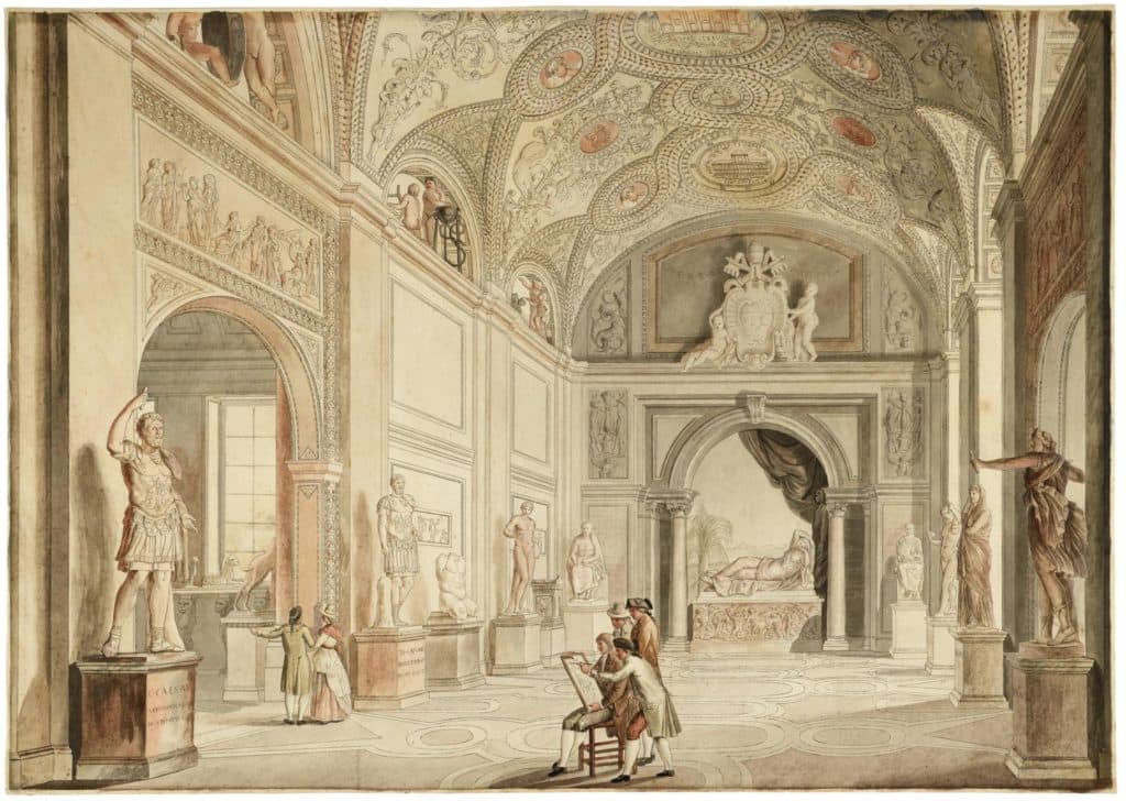 Volpato et Ducros – Galleria di Statue verso la Cleopatra