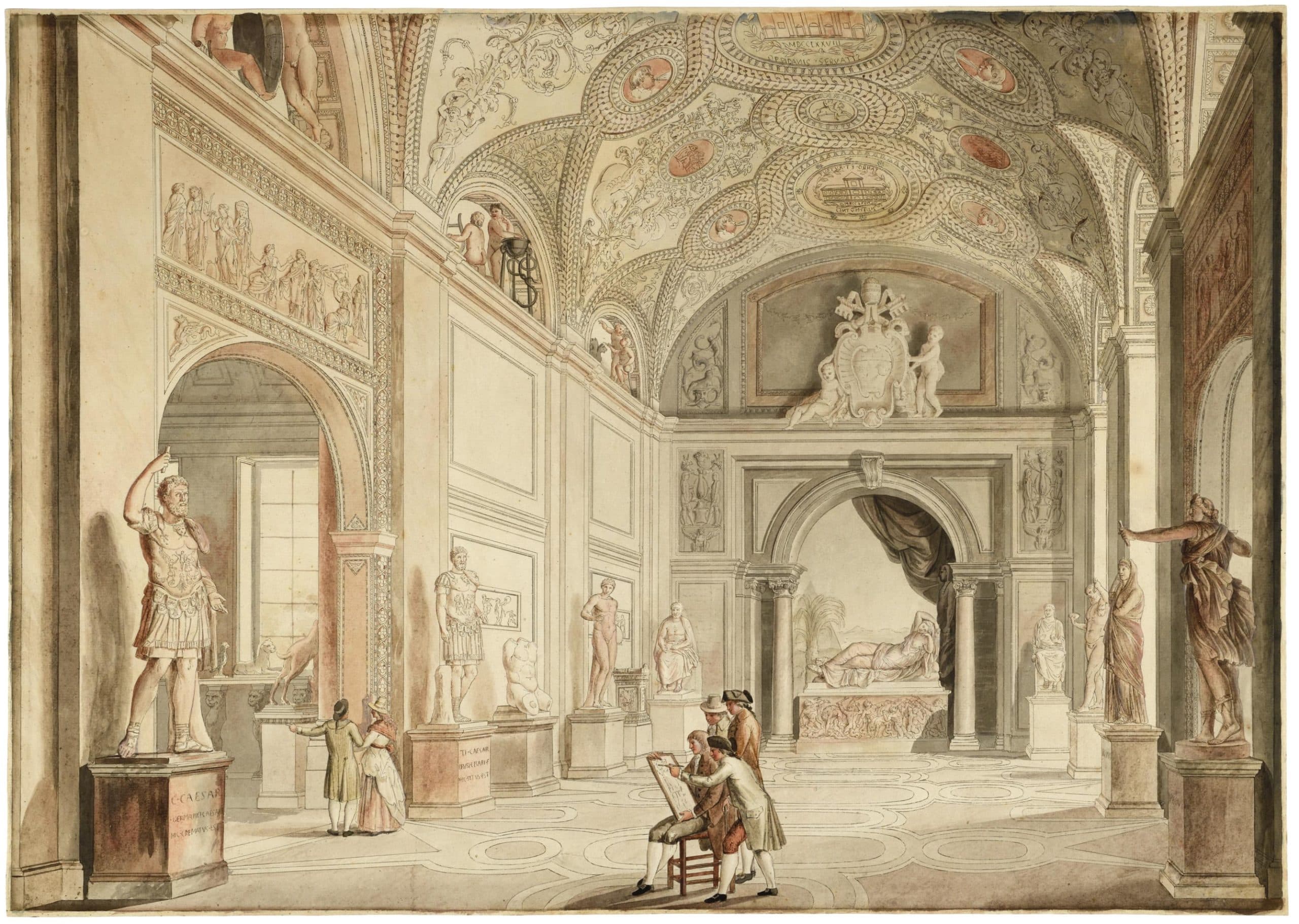 Galleria di Statue verso la Cleopatra