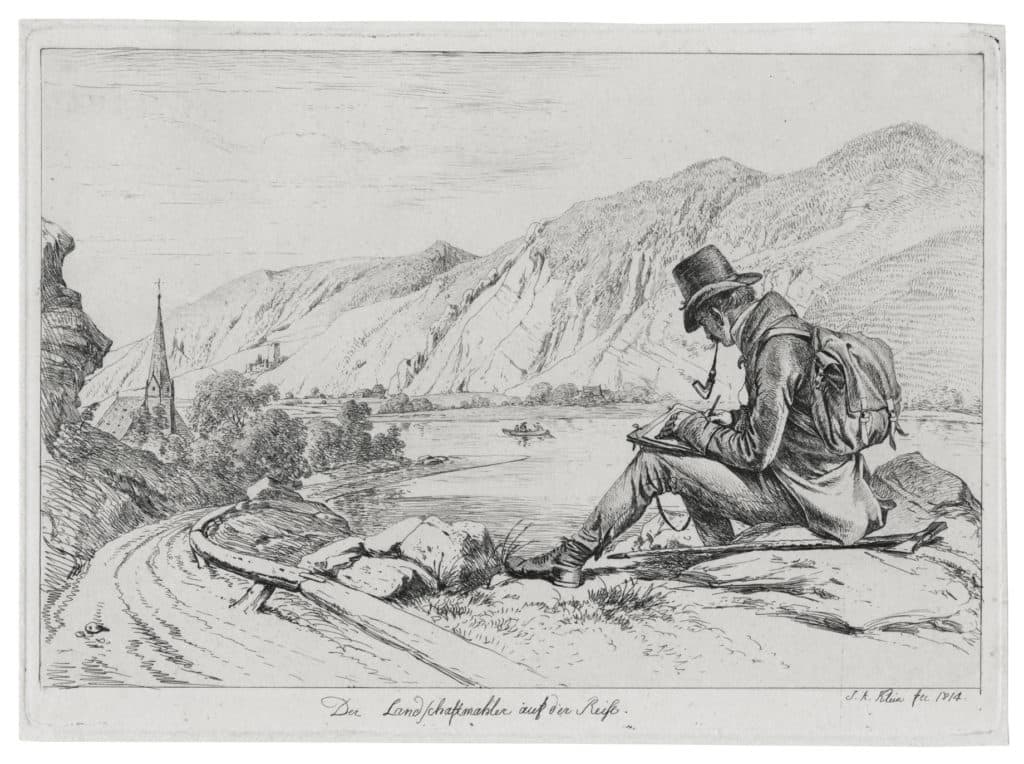 Klein – Le paysagiste en voyage