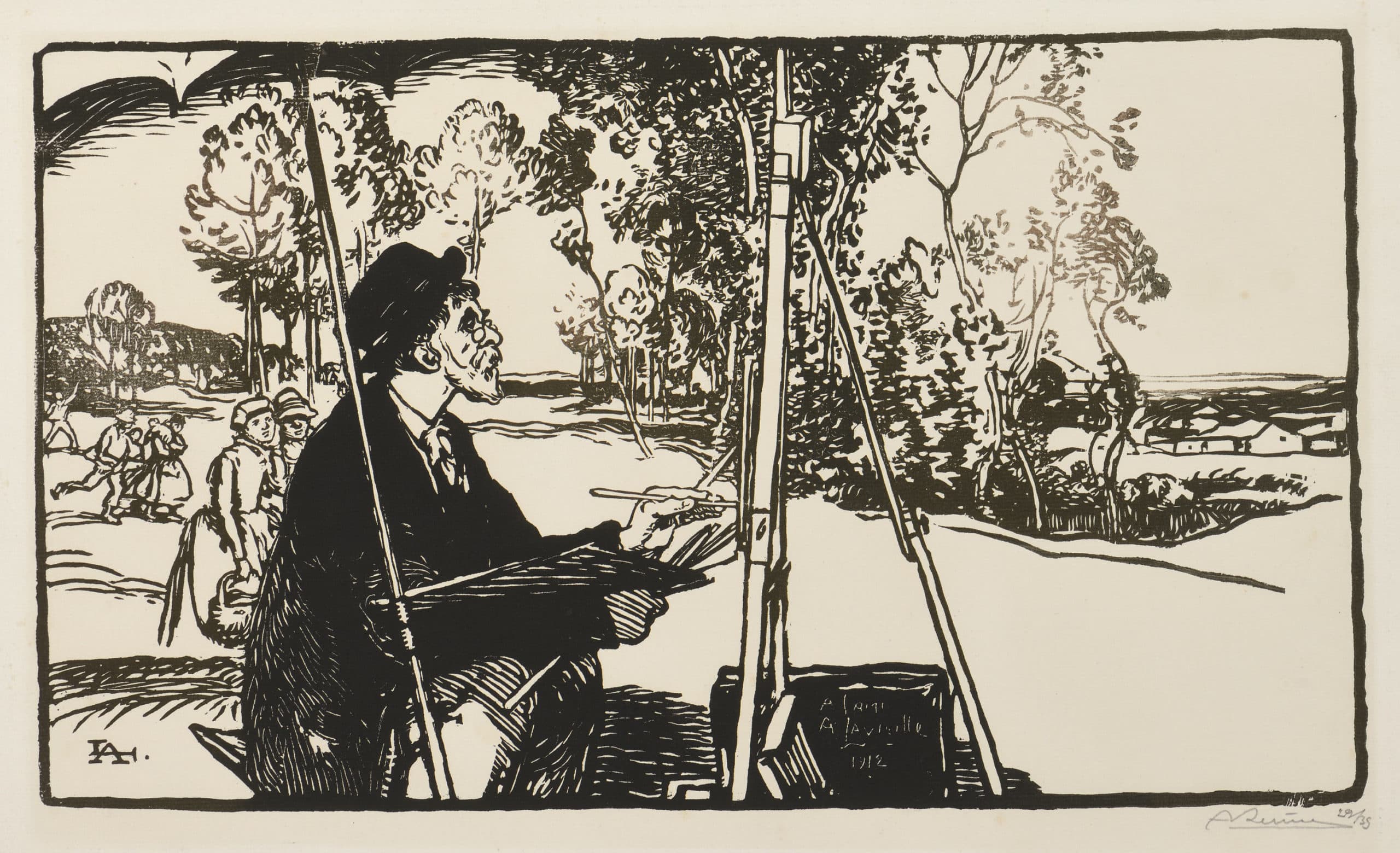 The landscape painter