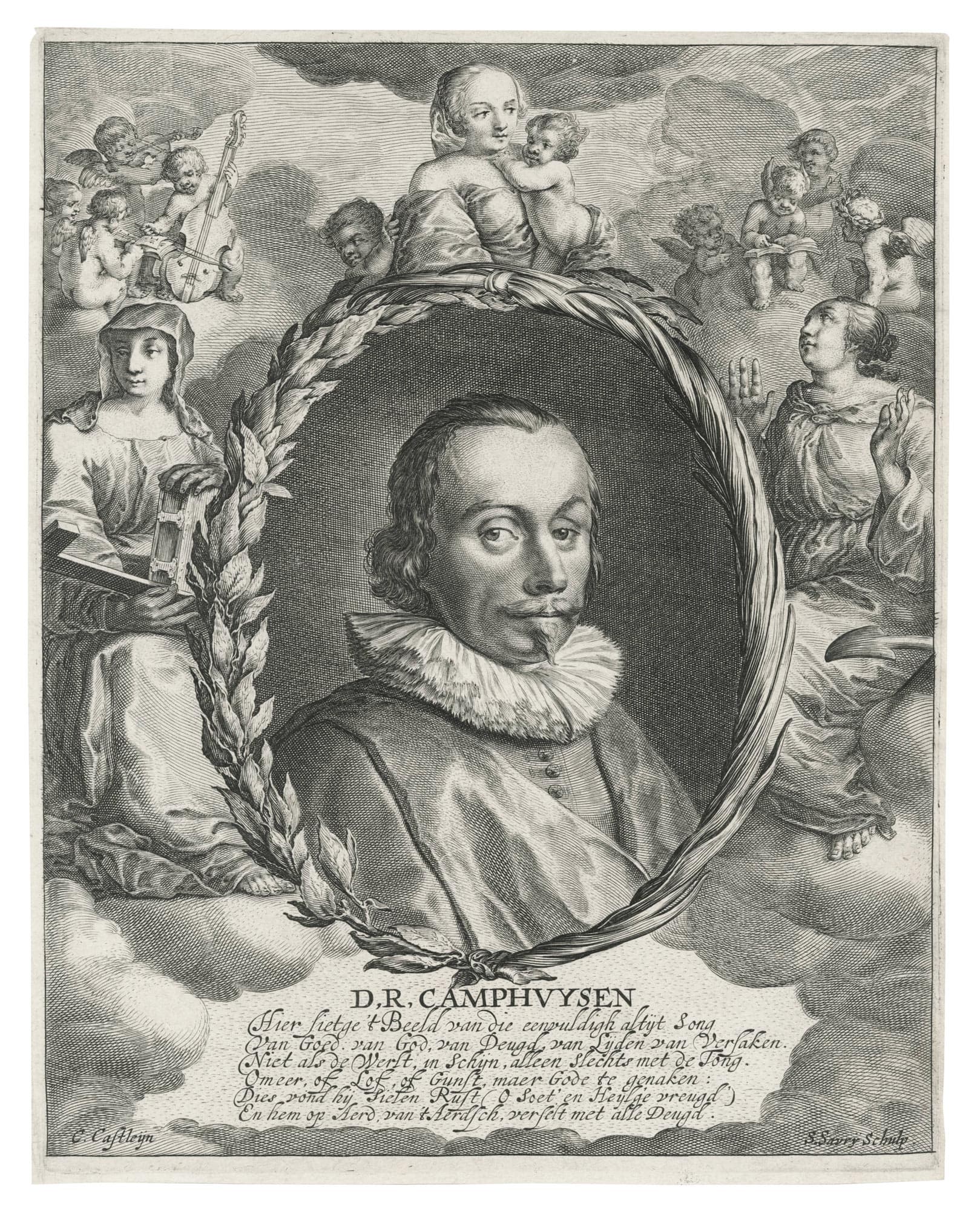 Portrait of the painter Dirck Rafaelsz Camphuysen