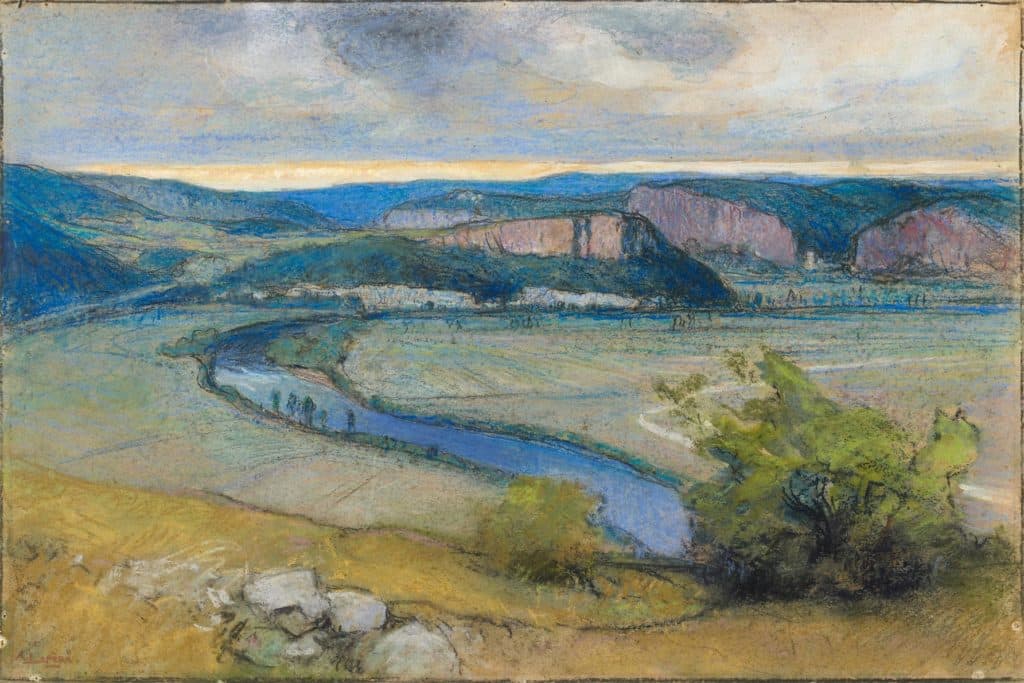 Lepère – La Dordogne, vue de Domme